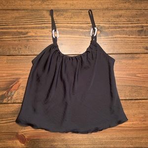 Free People Black Tank Top (XS) NWT